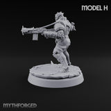 Spikes, Smoke and Scripture Human Spiked-Armour Soldier H