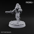 Spikes, Smoke and Scripture Human Spiked-Armour Soldier I