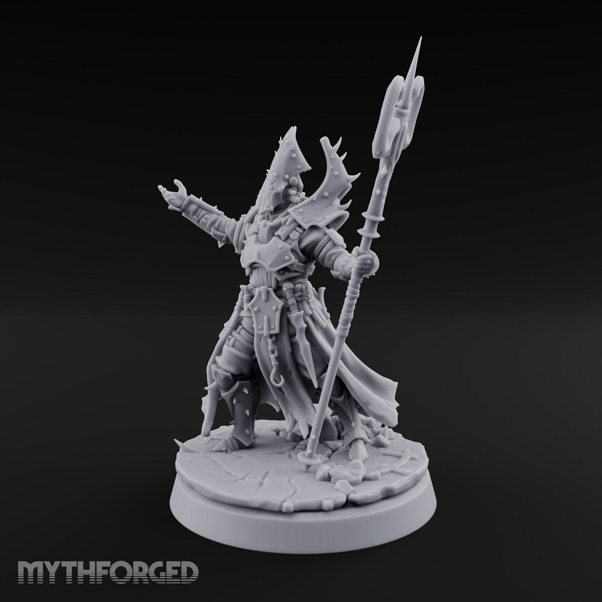 Spikes, Smoke and Scripture Human Spiked-Armour Soldier K