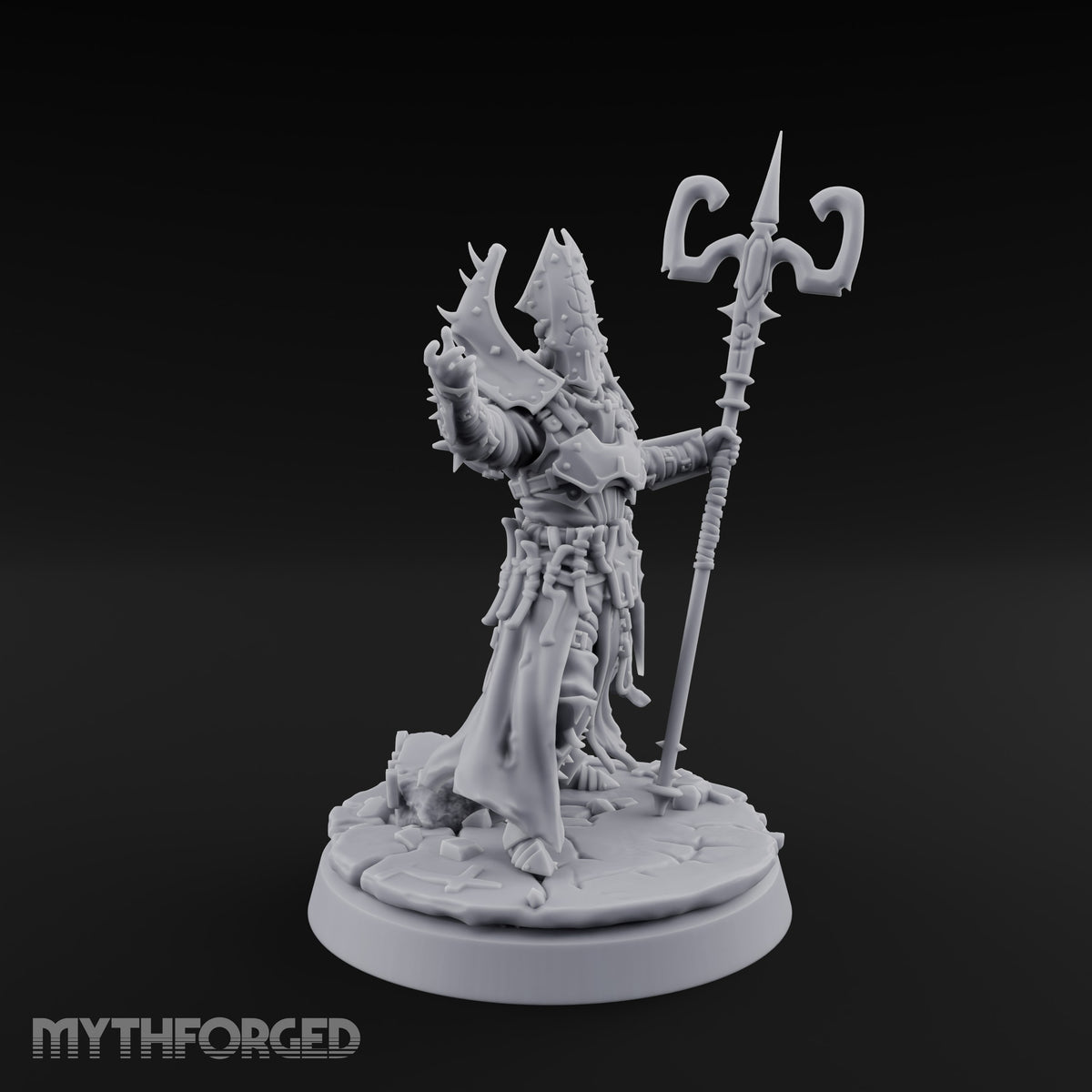 Spikes, Smoke and Scripture Human Spiked-Armour Soldier K