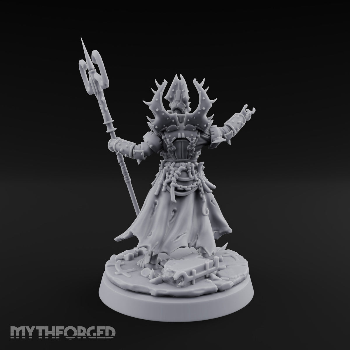 Spikes, Smoke and Scripture Human Spiked-Armour Soldier K