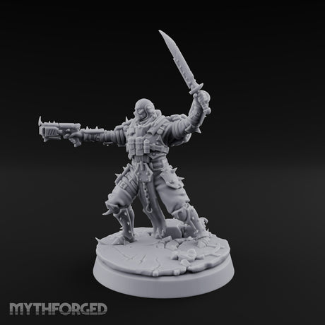 Spikes, Smoke and Scripture Human Spiked-Armour Soldier J