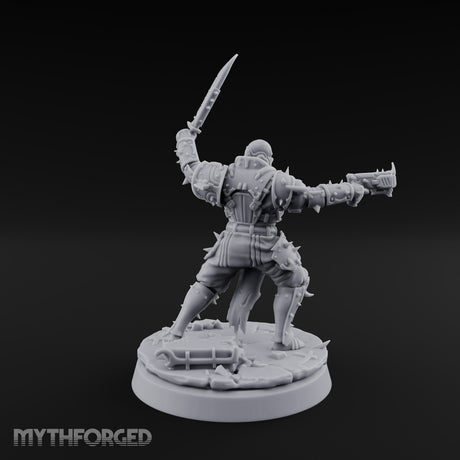 Spikes, Smoke and Scripture Human Spiked-Armour Soldier J