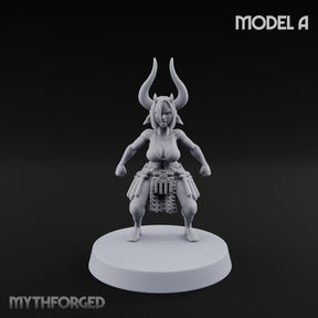 Hell Raising Demon Sorceress A Miniature for Dungeons and Dragons, Pathfinder or other TTRPGs