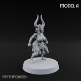 Hell Raising Demon Sorceress A Miniature for Dungeons and Dragons, Pathfinder or other TTRPGs