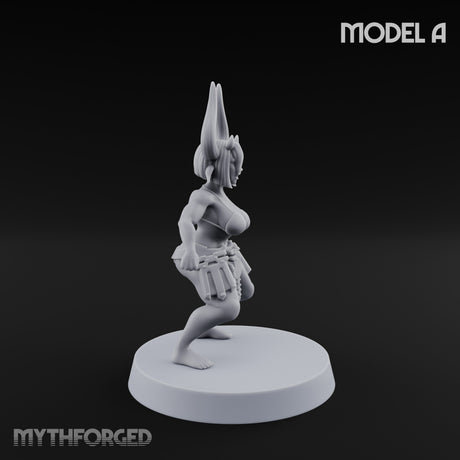 Hell Raising Demon Sorceress A Miniature for Dungeons and Dragons, Pathfinder or other TTRPGs