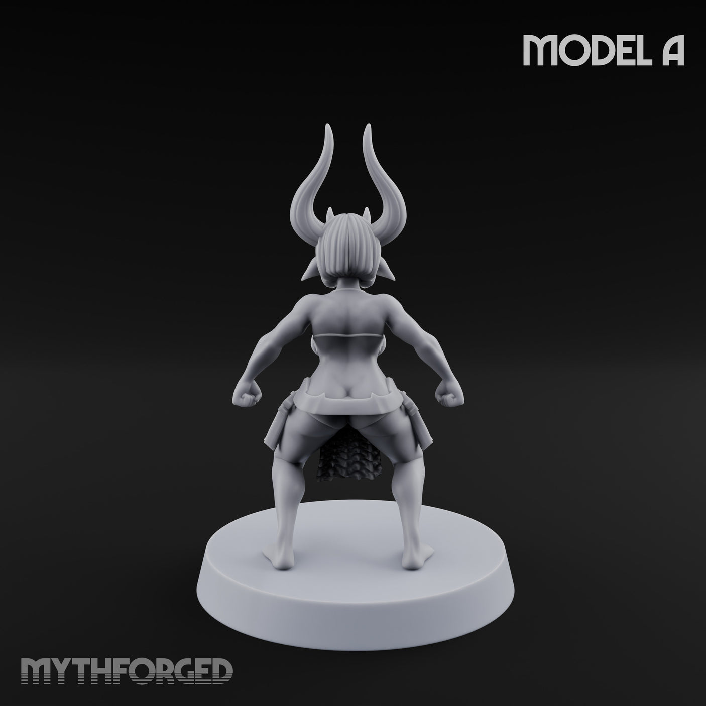 Hell Raising Demon Sorceress A Miniature for Dungeons and Dragons, Pathfinder or other TTRPGs