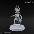 Hell Raising Demon Sorceress C Miniature for Dungeons and Dragons, Pathfinder or other TTRPGs