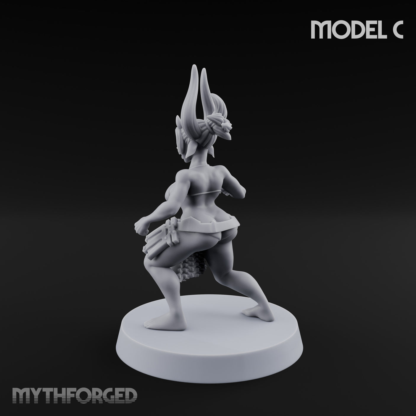 Hell Raising Demon Sorceress C Miniature for Dungeons and Dragons, Pathfinder or other TTRPGs