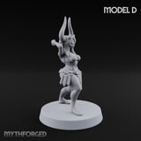 Hell Raising Demon Sorceress D Miniature for Dungeons and Dragons, Pathfinder or other TTRPGs
