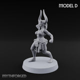 Hell Raising Demon Sorceress D Miniature for Dungeons and Dragons, Pathfinder or other TTRPGs