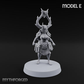 Hell Raising Demon Sorceress E Miniature for Dungeons and Dragons, Pathfinder or other TTRPGs