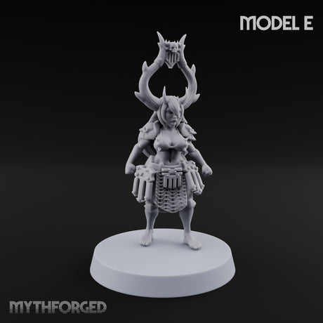 Hell Raising Demon Sorceress E Miniature for Dungeons and Dragons, Pathfinder or other TTRPGs