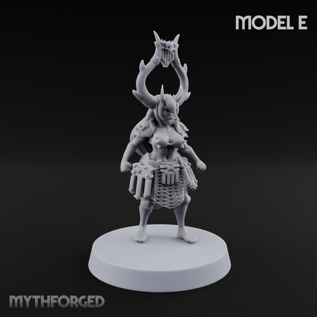 Hell Raising Demon Sorceress E Miniature for Dungeons and Dragons, Pathfinder or other TTRPGs