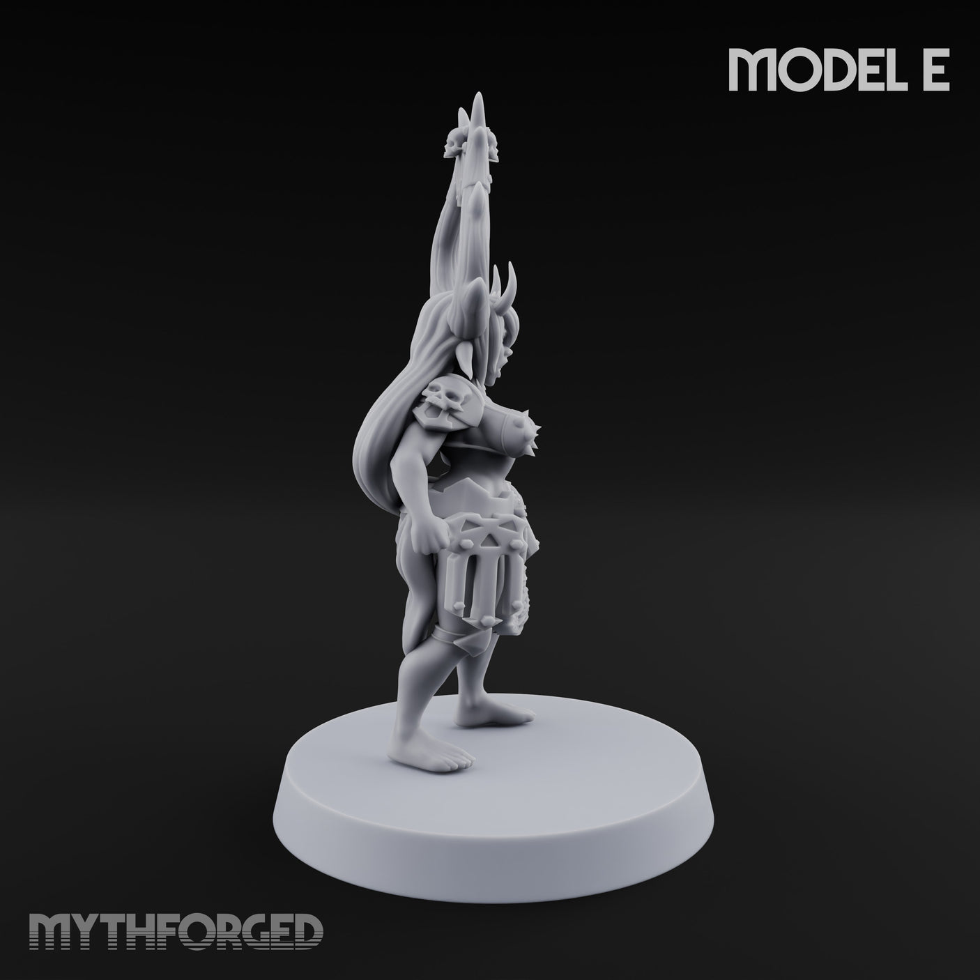Hell Raising Demon Sorceress E Miniature for Dungeons and Dragons, Pathfinder or other TTRPGs