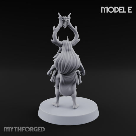 Hell Raising Demon Sorceress E Miniature for Dungeons and Dragons, Pathfinder or other TTRPGs