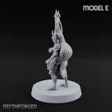 Hell Raising Demon Sorceress E Miniature for Dungeons and Dragons, Pathfinder or other TTRPGs