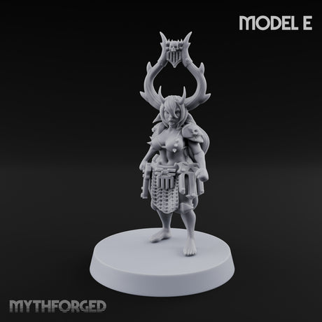 Hell Raising Demon Sorceress E Miniature for Dungeons and Dragons, Pathfinder or other TTRPGs