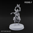 Hell Raising Demon Sorceress F Miniature for Dungeons and Dragons, Pathfinder or other TTRPGs