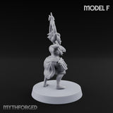 Hell Raising Demon Sorceress F Miniature for Dungeons and Dragons, Pathfinder or other TTRPGs