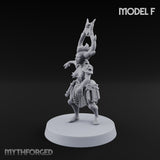 Hell Raising Demon Sorceress F Miniature for Dungeons and Dragons, Pathfinder or other TTRPGs