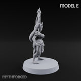 Hell Raising Demon Sorceress Fantasy Football Team Miniature for Dungeons and Dragons, Pathfinder or other TTRPGs
