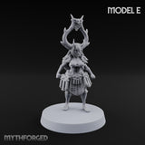 Hell Raising Demon Sorceress Fantasy Football Team Miniature for Dungeons and Dragons, Pathfinder or other TTRPGs