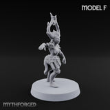 Hell Raising Demon Sorceress Fantasy Football Team Miniature for Dungeons and Dragons, Pathfinder or other TTRPGs