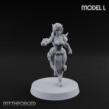Hell Raising Demon Sorceress Fantasy Football Team Miniature for Dungeons and Dragons, Pathfinder or other TTRPGs