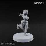 Hell Raising Demon Sorceress Fantasy Football Team Miniature for Dungeons and Dragons, Pathfinder or other TTRPGs