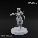Hell Raising Demon Sorceress Fantasy Football Team Miniature for Dungeons and Dragons, Pathfinder or other TTRPGs