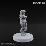 Hell Raising Demon Sorceress Fantasy Football Team Miniature for Dungeons and Dragons, Pathfinder or other TTRPGs