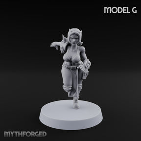 Hell Raising Demon Sorceress G Miniature for Dungeons and Dragons, Pathfinder or other TTRPGs