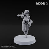 Hell Raising Demon Sorceress G Miniature for Dungeons and Dragons, Pathfinder or other TTRPGs