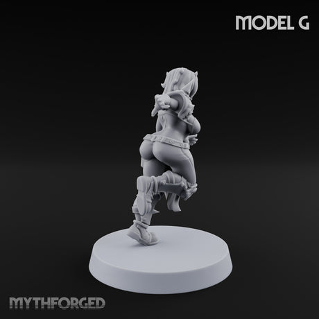 Hell Raising Demon Sorceress G Miniature for Dungeons and Dragons, Pathfinder or other TTRPGs