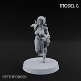 Hell Raising Demon Sorceress G Miniature for Dungeons and Dragons, Pathfinder or other TTRPGs