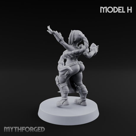 Hell Raising Demon Sorceress H Miniature for Dungeons and Dragons, Pathfinder or other TTRPGs