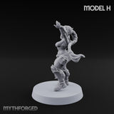 Hell Raising Demon Sorceress H Miniature for Dungeons and Dragons, Pathfinder or other TTRPGs