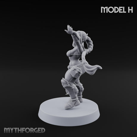 Hell Raising Demon Sorceress H Miniature for Dungeons and Dragons, Pathfinder or other TTRPGs