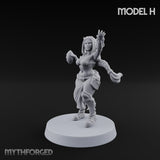 Hell Raising Demon Sorceress H Miniature for Dungeons and Dragons, Pathfinder or other TTRPGs