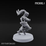 Hell Raising Demon Sorceress I Miniature for Dungeons and Dragons, Pathfinder or other TTRPGs