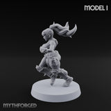 Hell Raising Demon Sorceress I Miniature for Dungeons and Dragons, Pathfinder or other TTRPGs