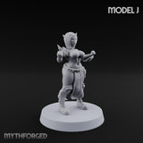 Hell Raising Demon Sorceress J Miniature for Dungeons and Dragons, Pathfinder or other TTRPGs