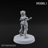 Hell Raising Demon Sorceress J Miniature for Dungeons and Dragons, Pathfinder or other TTRPGs