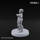Hell Raising Demon Sorceress J Miniature for Dungeons and Dragons, Pathfinder or other TTRPGs
