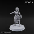 Hell Raising Demon Sorceress K Miniature for Dungeons and Dragons, Pathfinder or other TTRPGs