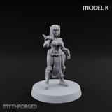 Hell Raising Demon Sorceress K Miniature for Dungeons and Dragons, Pathfinder or other TTRPGs