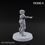 Hell Raising Demon Sorceress K Miniature for Dungeons and Dragons, Pathfinder or other TTRPGs