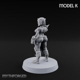 Hell Raising Demon Sorceress K Miniature for Dungeons and Dragons, Pathfinder or other TTRPGs
