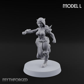 Hell Raising Demon Sorceress L Miniature for Dungeons and Dragons, Pathfinder or other TTRPGs